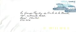 Entier Postal Postal Stationary Canada Bateaux Bateau 