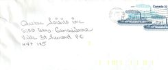 Entier Postal Postal Stationary Canada Bateaux Bateau 