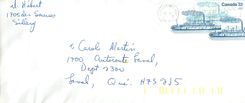 Entier Postal Postal Stationary Canada Bateaux Bateau 