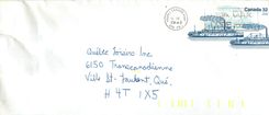 Entier Postal Postal Stationary Canada Bateaux Bateau 