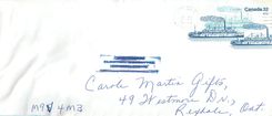 Entier Postal Postal Stationary Canada Bateaux Bateau 