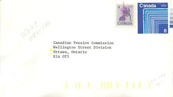 Entier Postal Postal Stationary Canada Fleurs