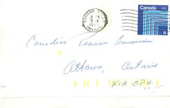 Entier Postal Postal Stationary Canada 