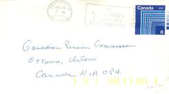 Entier Postal Postal Stationary Canada Woodstock
