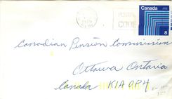 Entier Postal Postal Stationary Canada 