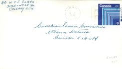 Entier Postal Postal Stationary Canada Calgary