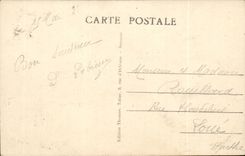 Saumur CPA the Loire and the town hall