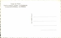 MODERN CARD Souvenir of Saumur