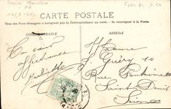 Dieppe CPA der Pier (Boote)