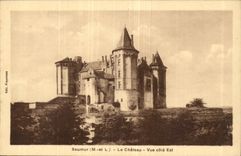 Saumur CPA the strong castle Sight east coast