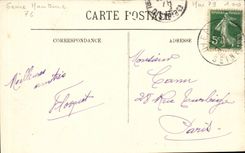 Dieppe CPA das Schloss und die Stadt