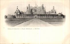 Chateau de Chambord CPA Facade meridionale