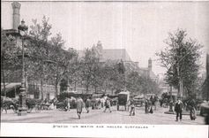 Paris CPA Un matin aux halles centrales