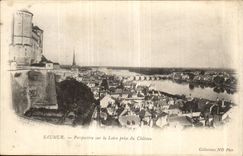 Saumur CPA View on the Loire close to the castle