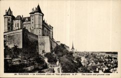 Saumur CPA the castle and View