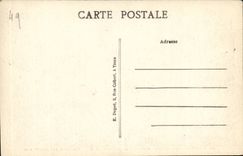 Saumur CPA das Schloss und die Ansicht