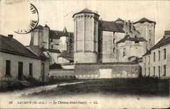 Saumur CPA extremely feudal Castle