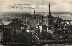 Saumur CPA View on the Loire taken of the slope