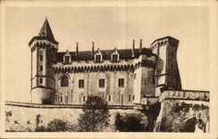 Saumur CPA the Northern castle Frontage