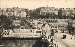 Paris- Le Pont Neuf a Vol d'Oiseau -CPA