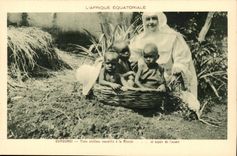 Africa-Africa Ouroundi- Three let us oisillons rucueillis in Missio And hope of future CPA