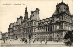 Paris- L'Hotel de Ville -CPA