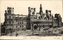 Paris- L'Hotel de Ville -CPA