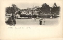 Angers CPA the garden of the Mall