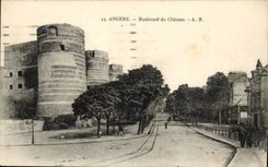 Angers CPA Boulevard of the castle