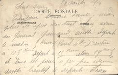 CPA Camp of Mailly Infirmary and mess (plane)