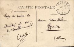 CPA the review of July 14th has Longchamp the procession the artillery