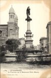 Saint Raphael CPA the fountain seen on the boulevard Felix Martin