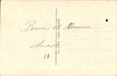 CPA Fantasy Woman Happy New Year (militaria military)