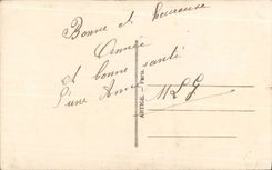 CPA Fantasy Woman Happy New Year (militaria military)