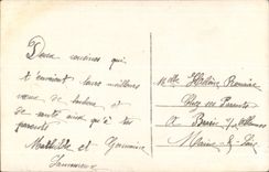 CPA Fantasy Woman Happy New Year (militaria military)