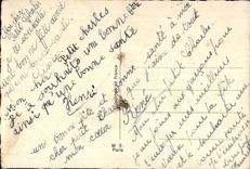 CPA Fantasy Child and dog (dog) Poulbot TOP