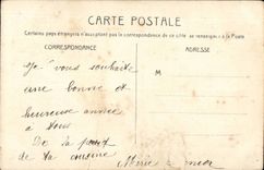 CPA Child Girl Souvenir of friendship