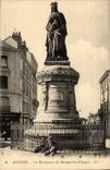 Angers CPA the monument of Marguerite of Anjou