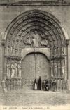 Angers CPA Gate of the cathedral
