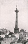 Paris CPA Places Bastille and the column of July