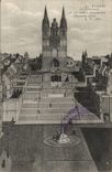 Angers CPA the cathedral and its monumental staircase (new plan)