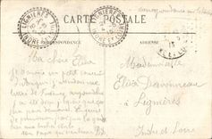 Angers CPA the cathedral and its monumental staircase (new plan)