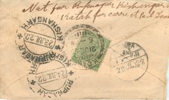 Inde India Entier Postal Stationary 