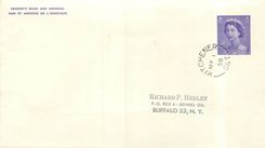 Postal stationary Canada 4c Kitchener for Buffalo NY