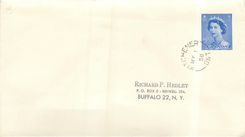 Postal stationary Canada 4c Kitchener for Buffalo NY