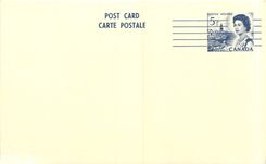 Entier Postal Stationary Canada 5c