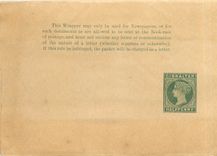 Entier Postal Stationary Gibraltar 1/2p