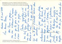 CPM Maquettes du nouveau materiel rouland de la ligne 5 