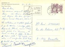 CPM Nach der Haltesteile Saanebrucke Lok E3 31 + 11