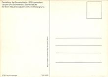 CPM Pendelzug der Sensetalbahn ziwchen Laupen und Gummenen 